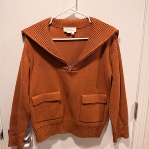Anthropologie Rust Sweater